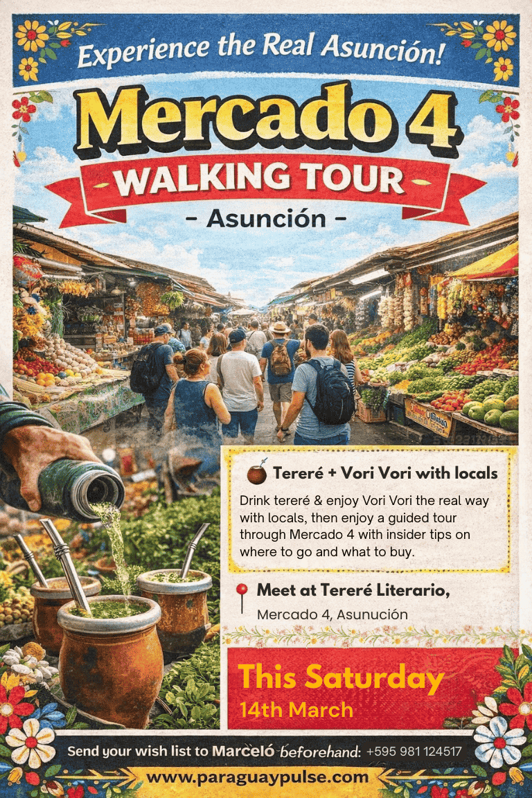 Mercado 4 Walking Tour - Asunción