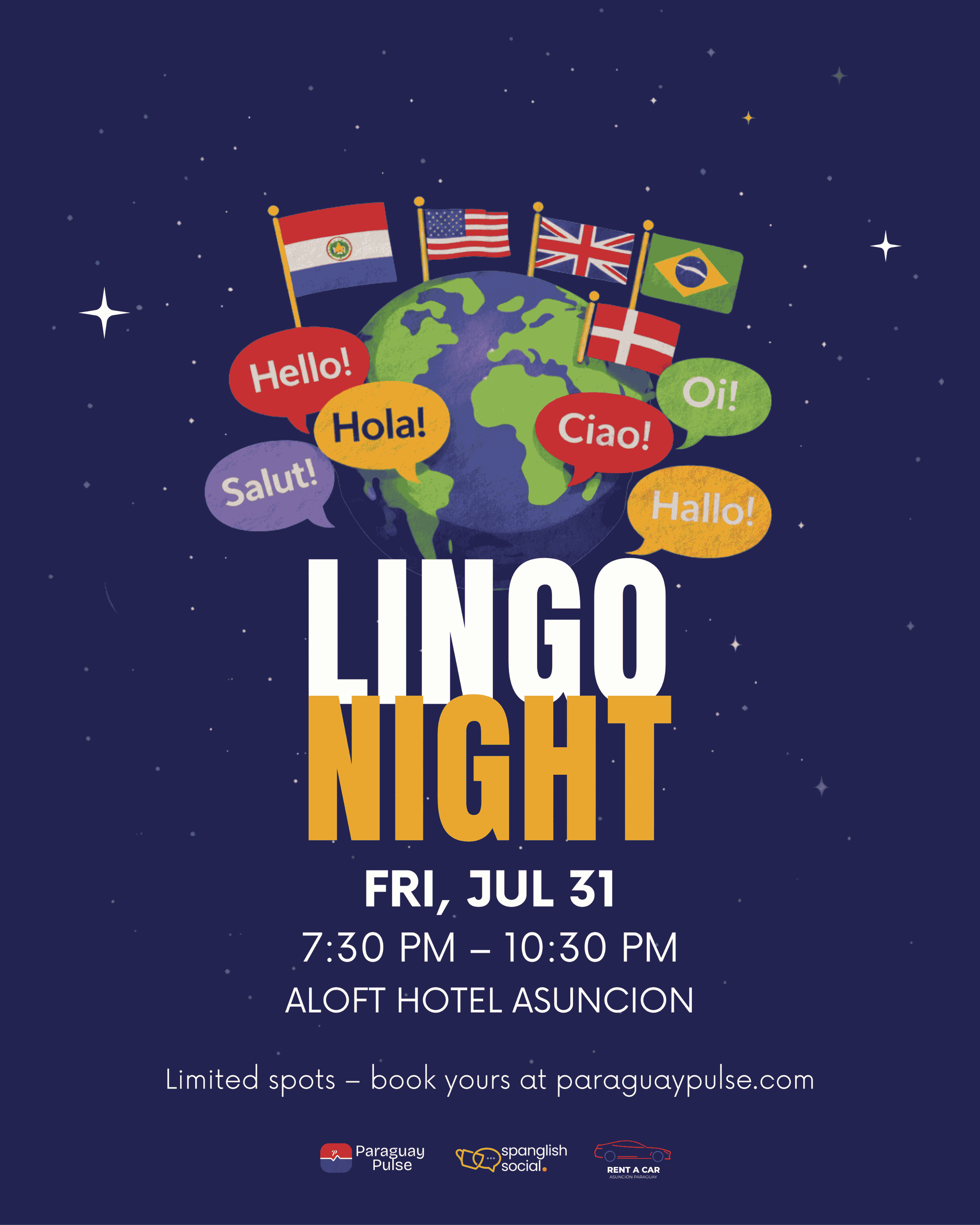 Lingo Night at Aloft Hotel 31st July