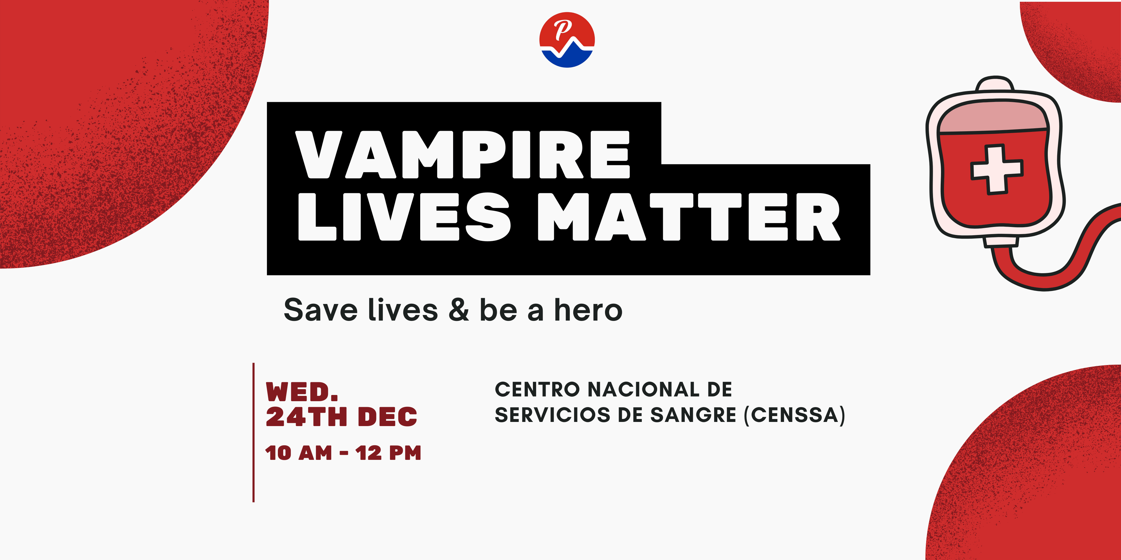 Vampire Lives Matter campaign 24th December