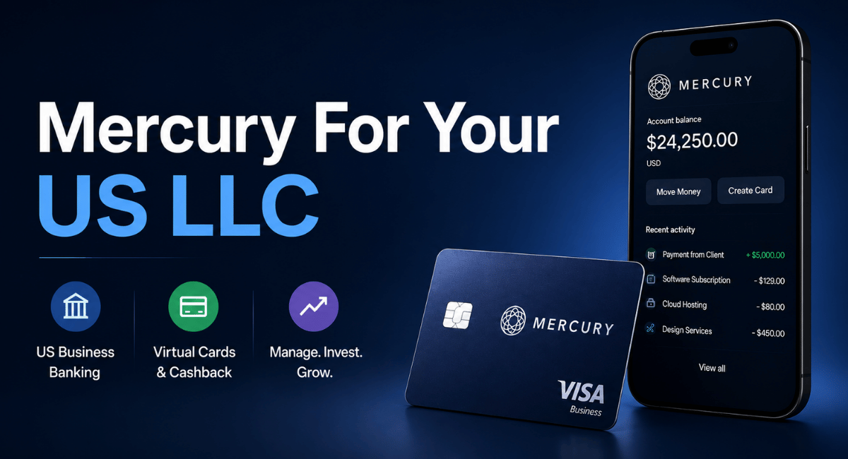 Mercury for Paraguayan Residents: Your US LLC Banking Stack