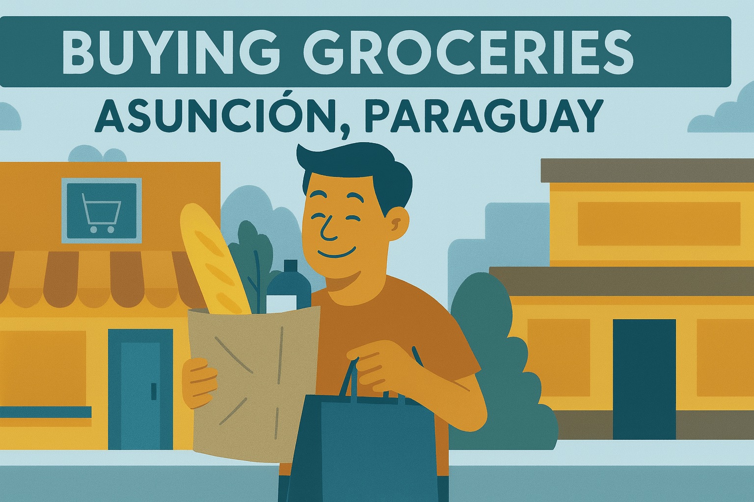 Dónde comprar comestibles en Asunción, Paraguay